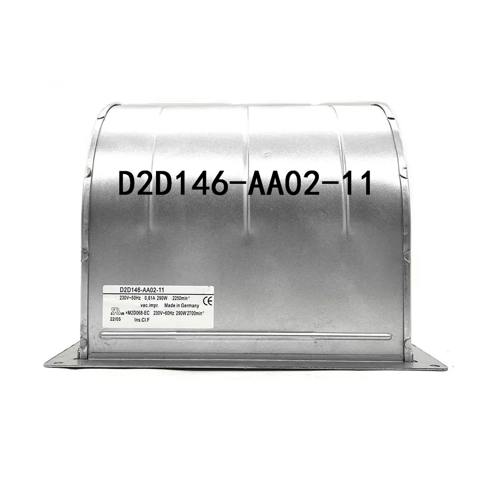 Double inlet Centrifugal D2D146-AA02-11 230V 290W φ146MM Industrial control fan