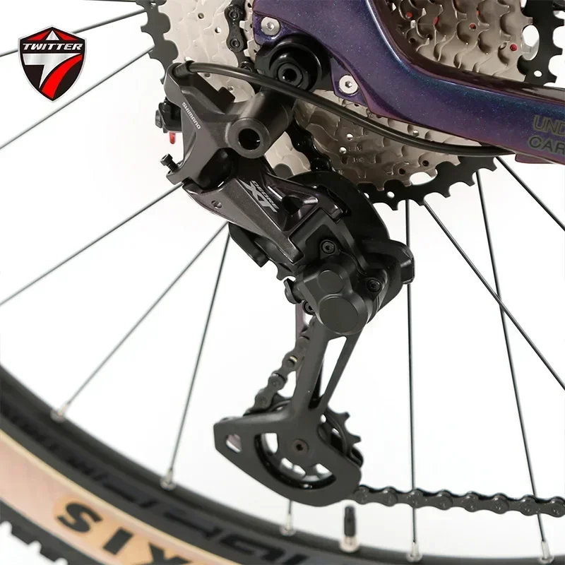 

TWITTER PREDATORpro XT M8100-2*12S Full Package Hydraulic Disc Brakes 27.5/29" XC Class Off-Road T900 Carbon Fiber Mountain Bike