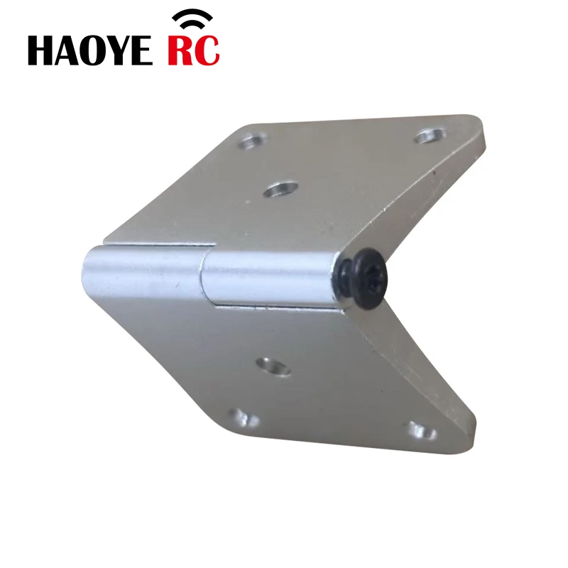 

Haoye 1 Pc Adjustable Hinge L56 × W30 Metal Sliver Hinge Plate For RC Aircraft Airplane Parts