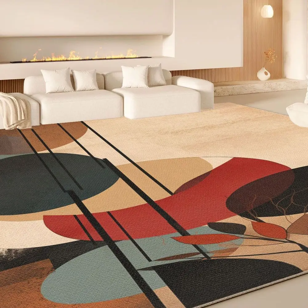 

VIKAMA Soft Loop - Pile Material Mat Applicable to Both Living Room and Bedside, with Fine Pile Surface, Not Easy to Fade, Demon