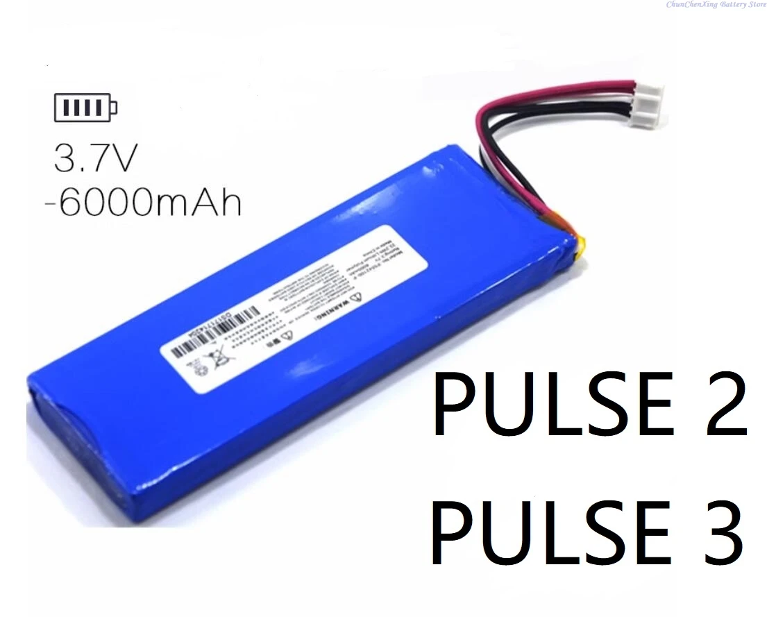 ALLCCX Compatible Speaker Battery for JBL PULSE 1/2/3/4/5 + TOOL