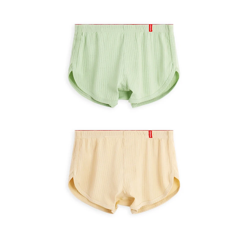 Herren locker sitzende Unterwäsche für Herren zu Hause tragen Boxer lässige Nachtwäsche Mode Mid Rise Herren unterwäsche