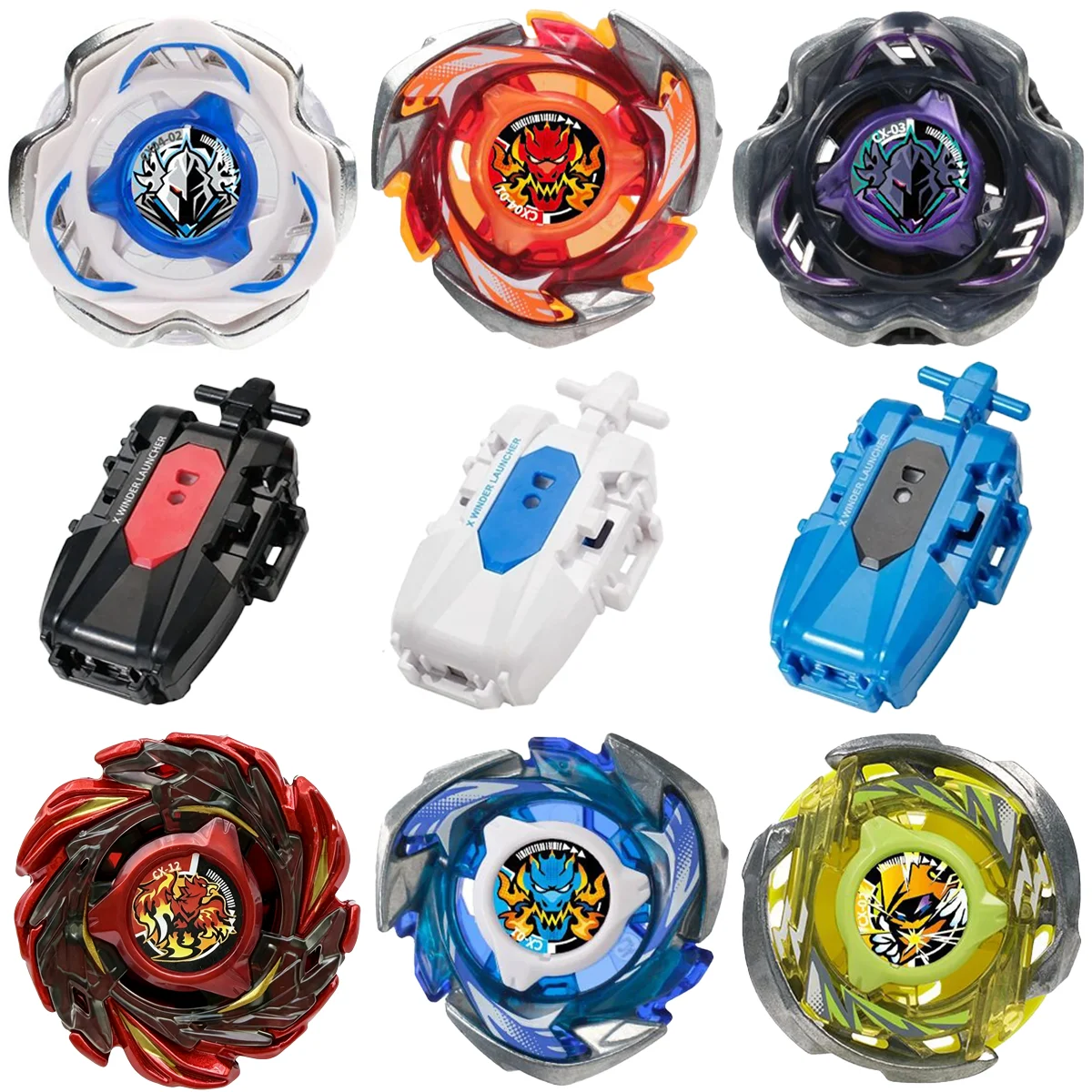 Beyes Toy CX01 Gyro Cx11 Combat Spinning Gyro with Transmitter Competitive Gyro Boy Combat Toy Gift