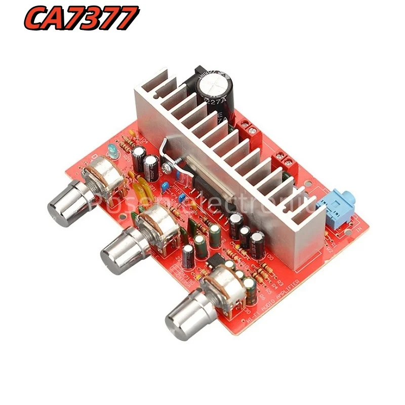 CA7377 TDA7377 DC12V 40W*2 Car DIY Stereo Amplifier Module Dual Channel Amplifier Board Finished Product Amplificado For Speaker