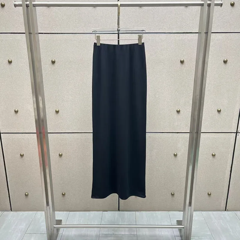 2026, New Style, Women's Slim-Fitting Straight Skirt, Low-Waist Midi Dress, High-Quality Top Set, Y2K, Skirt