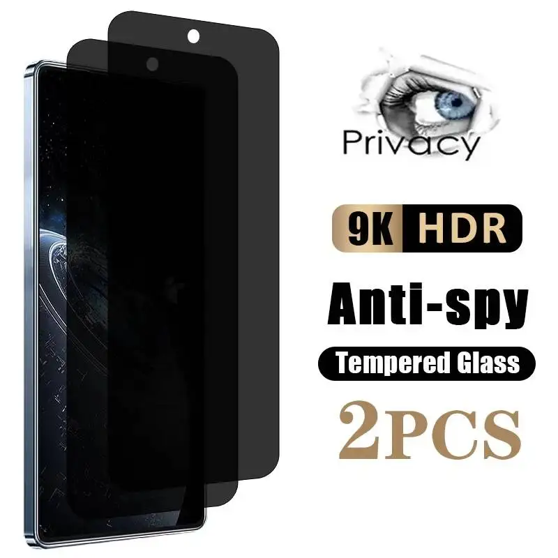 

2 шт., защитное стекло для защиты от шпионажа, GT 20 10 Pro Hot 30 Play, NFC, защитная пленка для экрана Infinix Note 40 Zero 5G 2023