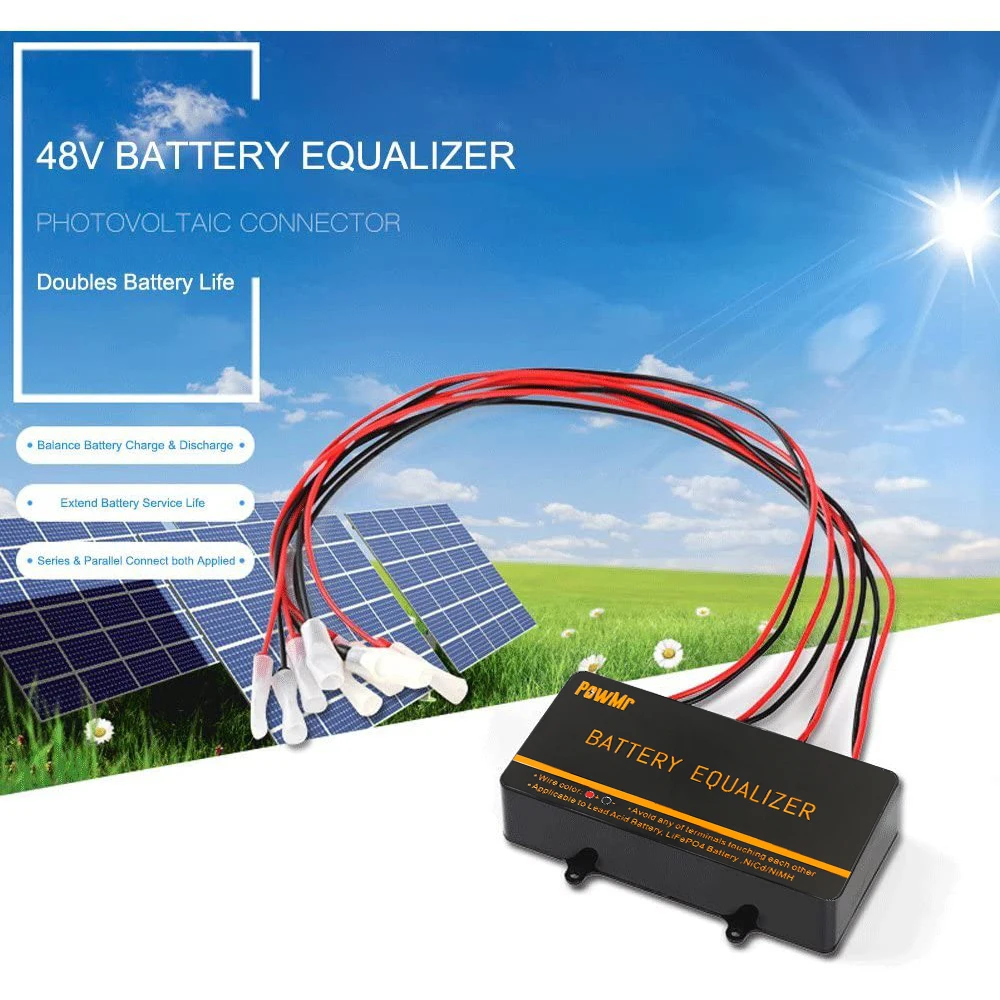 PowMr USA 10PC 24V 48V Battery Equalizer Voltage Balancer Equalize Voltage of Power Bank for Lifepo4 Battery to Extend Battery Life