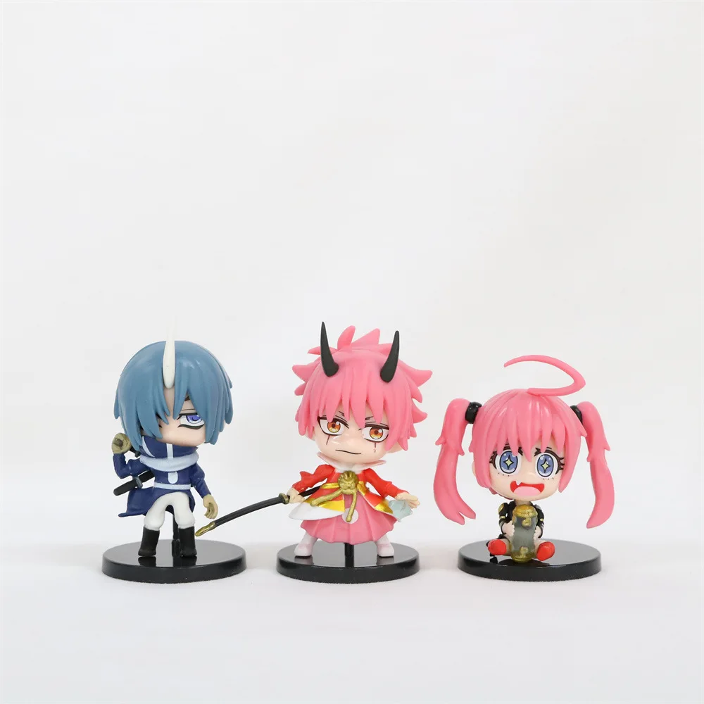 That Time I Got Reincarnated As A Slime Anime Figures Rimuru Milim Kawaii Action Figure PVC Model Toy Collection Kids for Gift