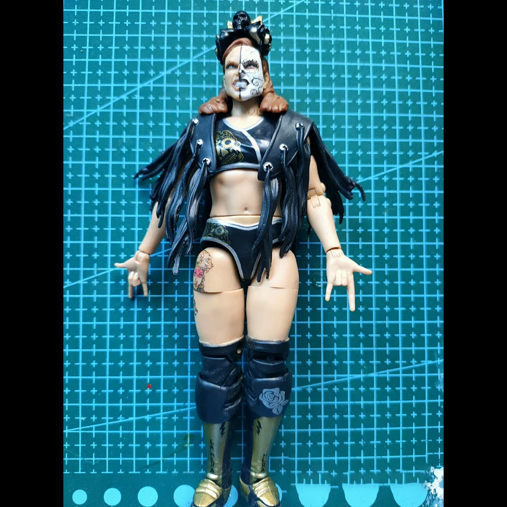 Original DA 6.5'' Thunder Rosa MMA/WWE/AEW Stardust Figura Challenge Arena Wrestling Gladiator Moving Figure