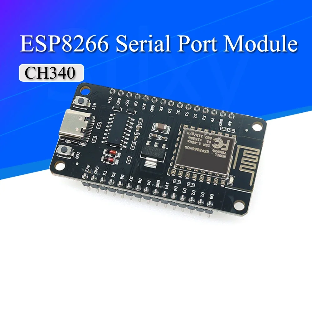 ESP8266 Serial Port Wifi Module NodeMCU Lua V3 Internet of Things Development Board TYPE-C Interface CH340