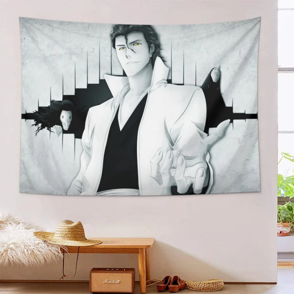 

Home Decoration Tapestry Newest-Design-Hot-Anime-B-Bleachh Tapestry Wall Art Tapestries Room Decors