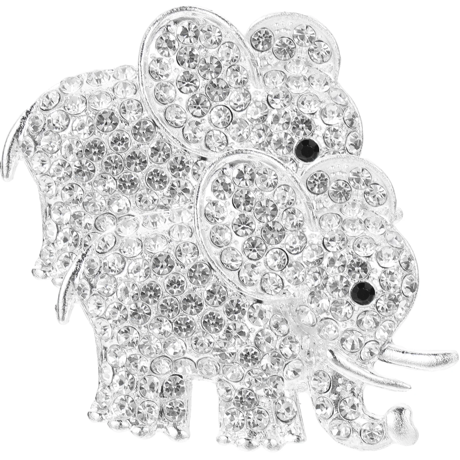 

Car Bling Accessories Elephant Perfume Clip Cars for Women Interior Air Conditioner Silver