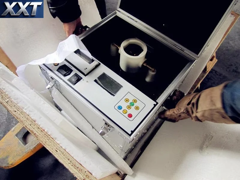 Insulation Oil Dielectric Strength Measuring Equipment For Transformer Liquid Medium Breakdown Value Data Recording