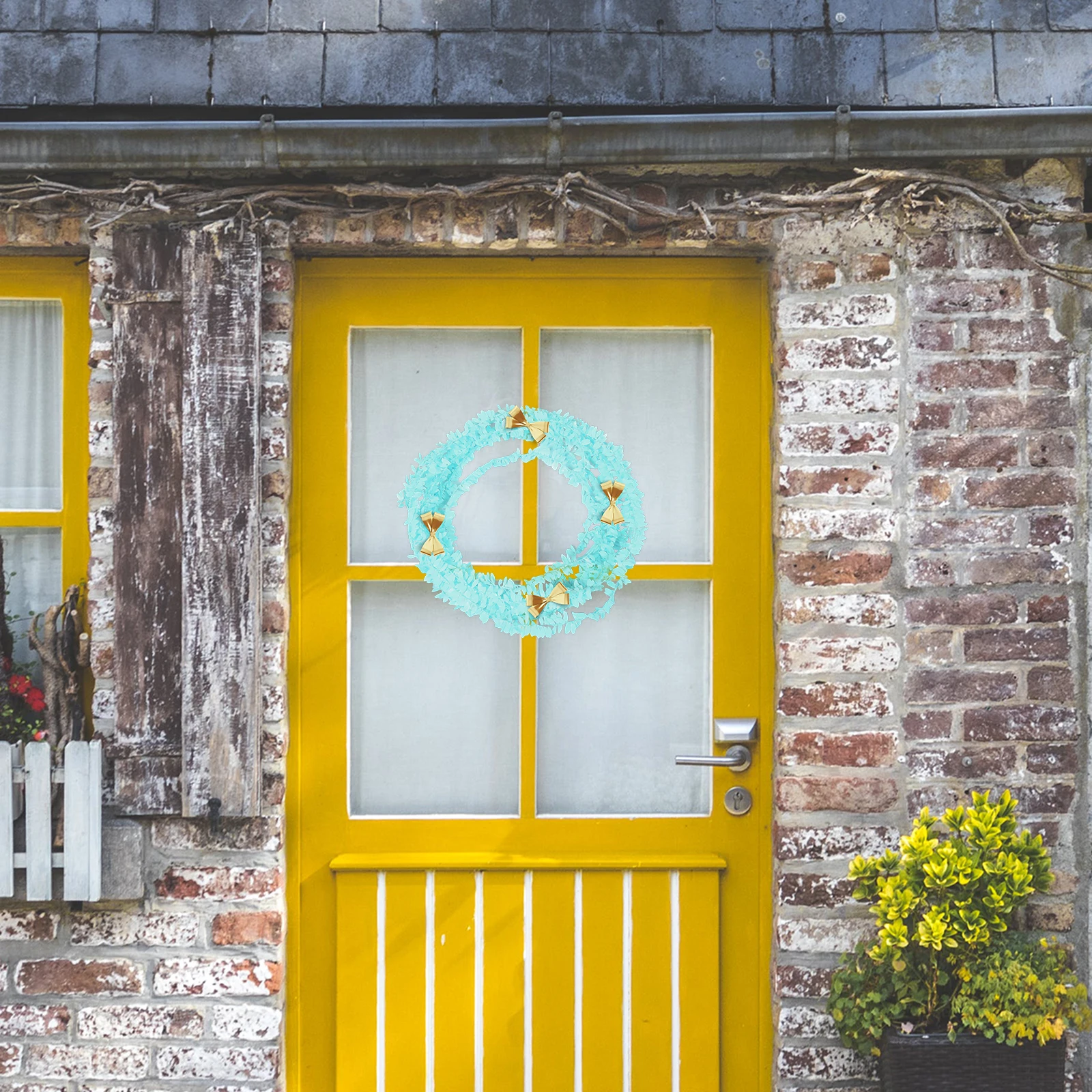 

3pcs Artificial Wire Leaf Vine 7.5M Plastic Branches for DIY Wedding Wreath Craft Decoration Indoor Outdoor Use