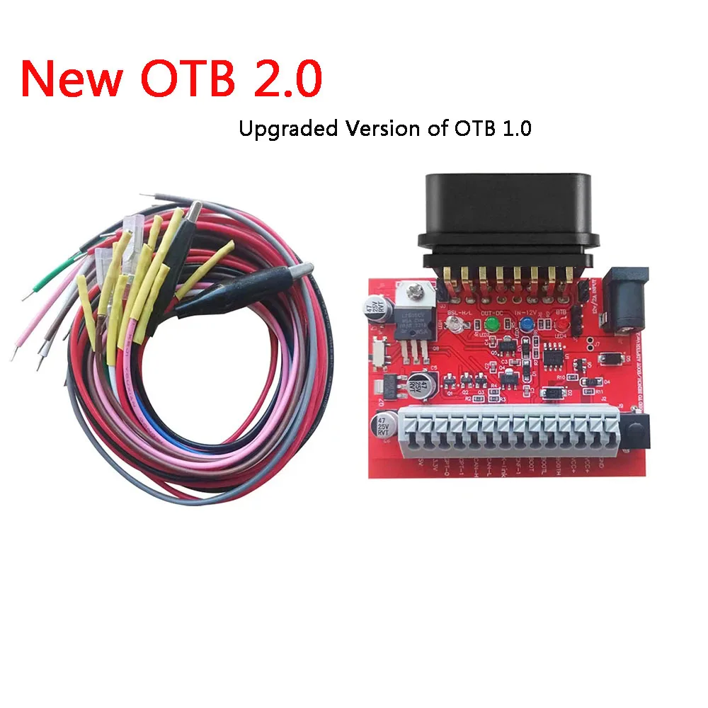 New OTB 2.0 Adapter OBD on Bench for KT200 KT200II foxprog ECU Programmer Tool is Upgraded Version of OTB 1.0