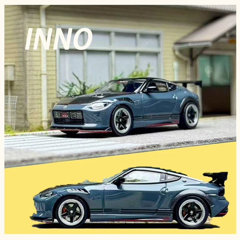 INNO 1:64 FAIRLADY Z RZ34 TOP GEHEIME Legering model Auto Statische Display Collectie Versierd Vakantie Geschenken Speelgoed