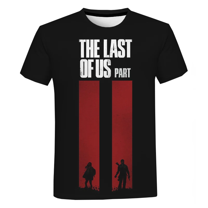 Summer The Last Of Us T-Shirts Popular Game 3D Print Streetwear Men Women Casual Fashion Oversized O-Neck T Shirt Kids Tees Tops