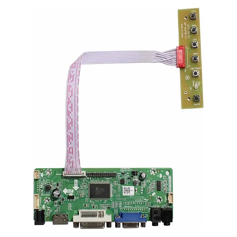 Placa controladora de audio LCD FEDI-DV170YGZ-N10 DV170YGM-N10 DVI VGA compatible con pantalla de 17 pulgadas 4:3 1280X960
