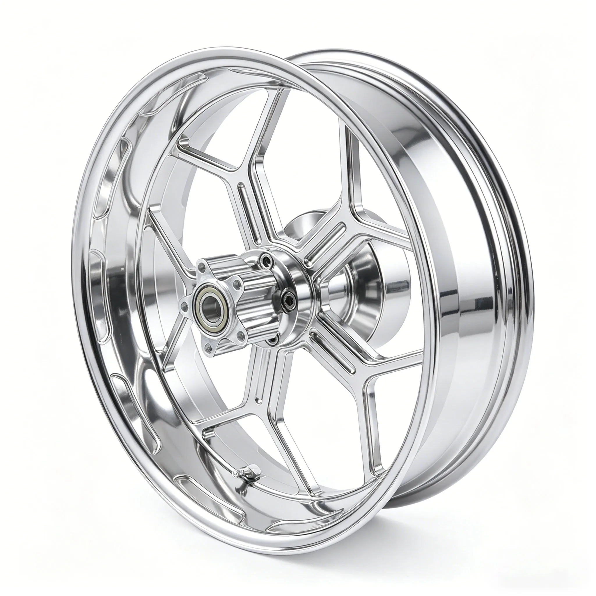 Motorcycle Wheels Rim Accessories Chrome Aluminium Front & Rear Wheel Hub Forged Wheel for 2010+ Road Glide Limited