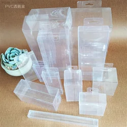 Clear Square PVC Transparent Wedding Favor Box Display Party Candy Gift Chocolate Packaging Boxes Caja De Dulces