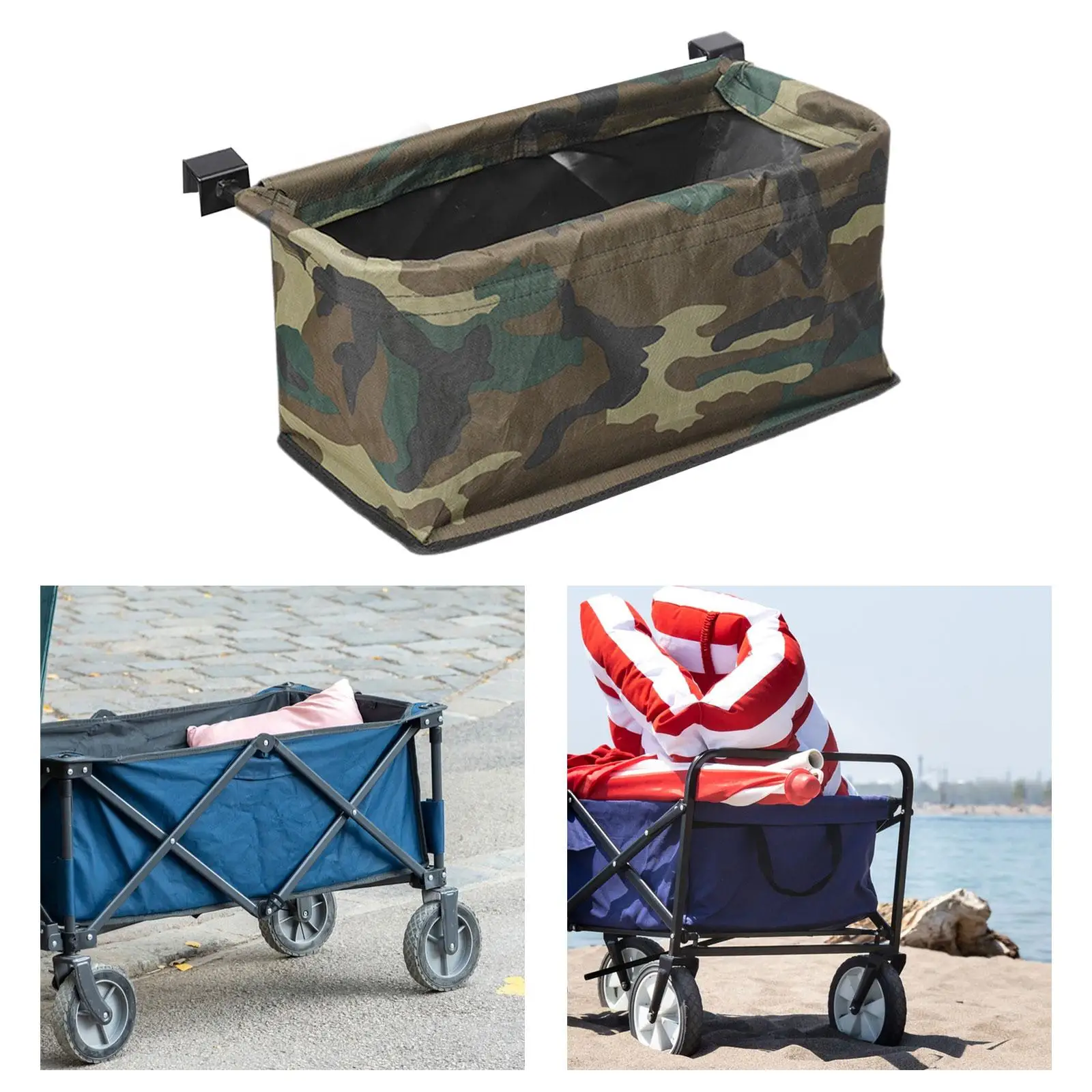 

Wagon Tail Bag Heavy Duty Wagon Basket for Outdoor Camping Picnic Shopping