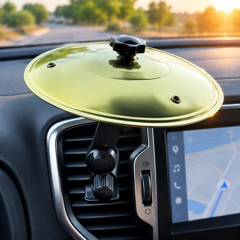 Car Crash Cymbal Air Vent Mini Drum Car Hand-Shooting Cymbals Car Drum Cymbal Air Vent Musical Instrument for Car Interior