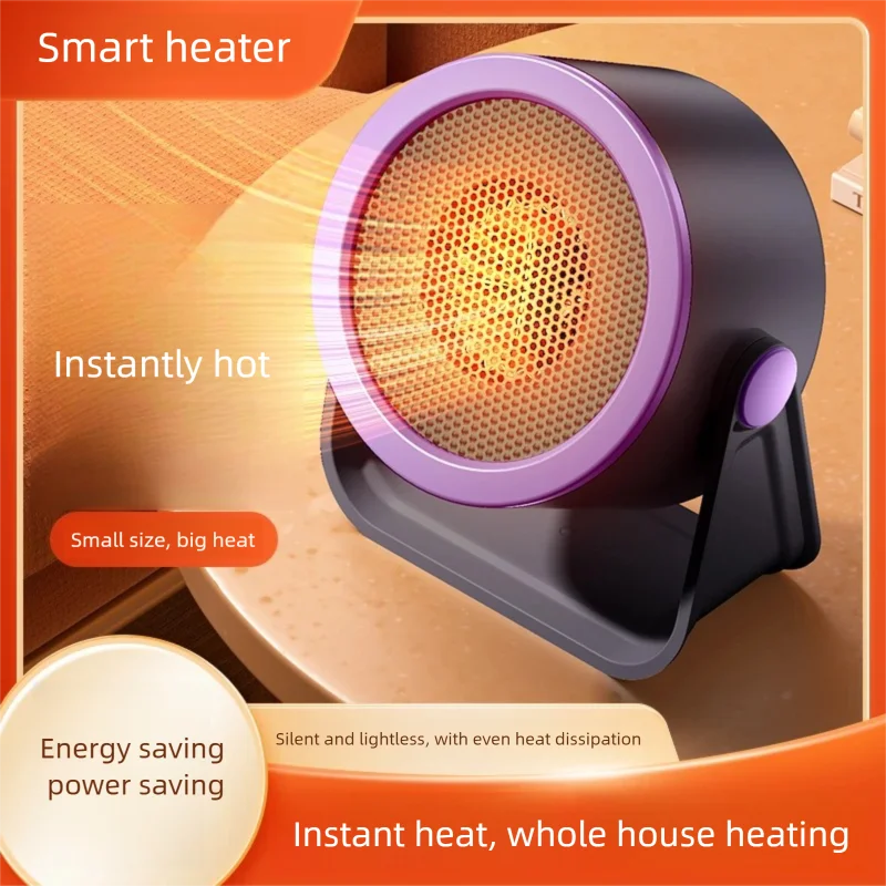 

Home Use Warm Air Fan Office Desk Instant Heating Mini Energy-Saving Sunlight Electric Heater Portable EU/US Plug
