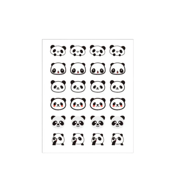 120 قطعة من ملصق حب الشباب الغرواني المائي الباندا خفيف وغير مزعج. أساسيات العناية ببشرة الوجه والعناية الشخصية