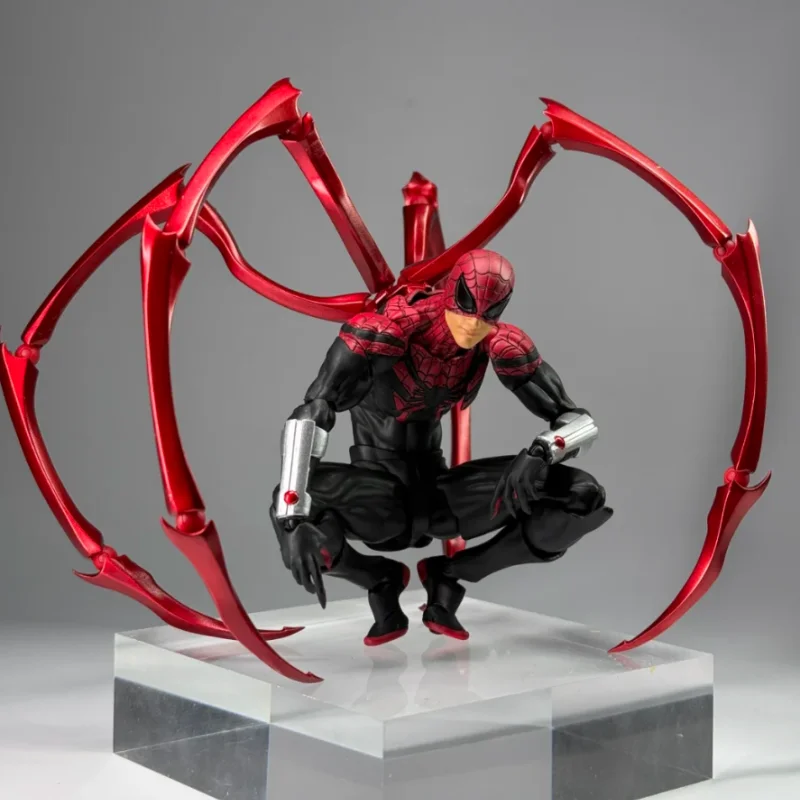 

Коллекционная фигурка Человека-паука Hot Mess Toys Superior Spiderman Ultimate: модель-украшение для рабочего стола, подарок на день рождения для мальчика