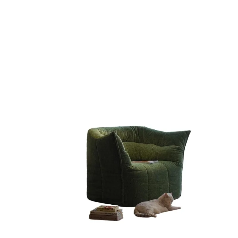 

Retro sofa, single sofa, bedroom, living room, antique leisure sofa