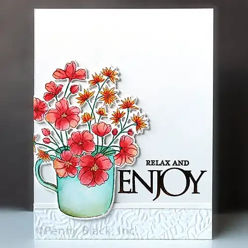 Hand Picked Hydrangeas Sprinkles Cutting Dies Scrapbook Diary Decoration Stencil Embossing Template DIY Greeting Card Handmade