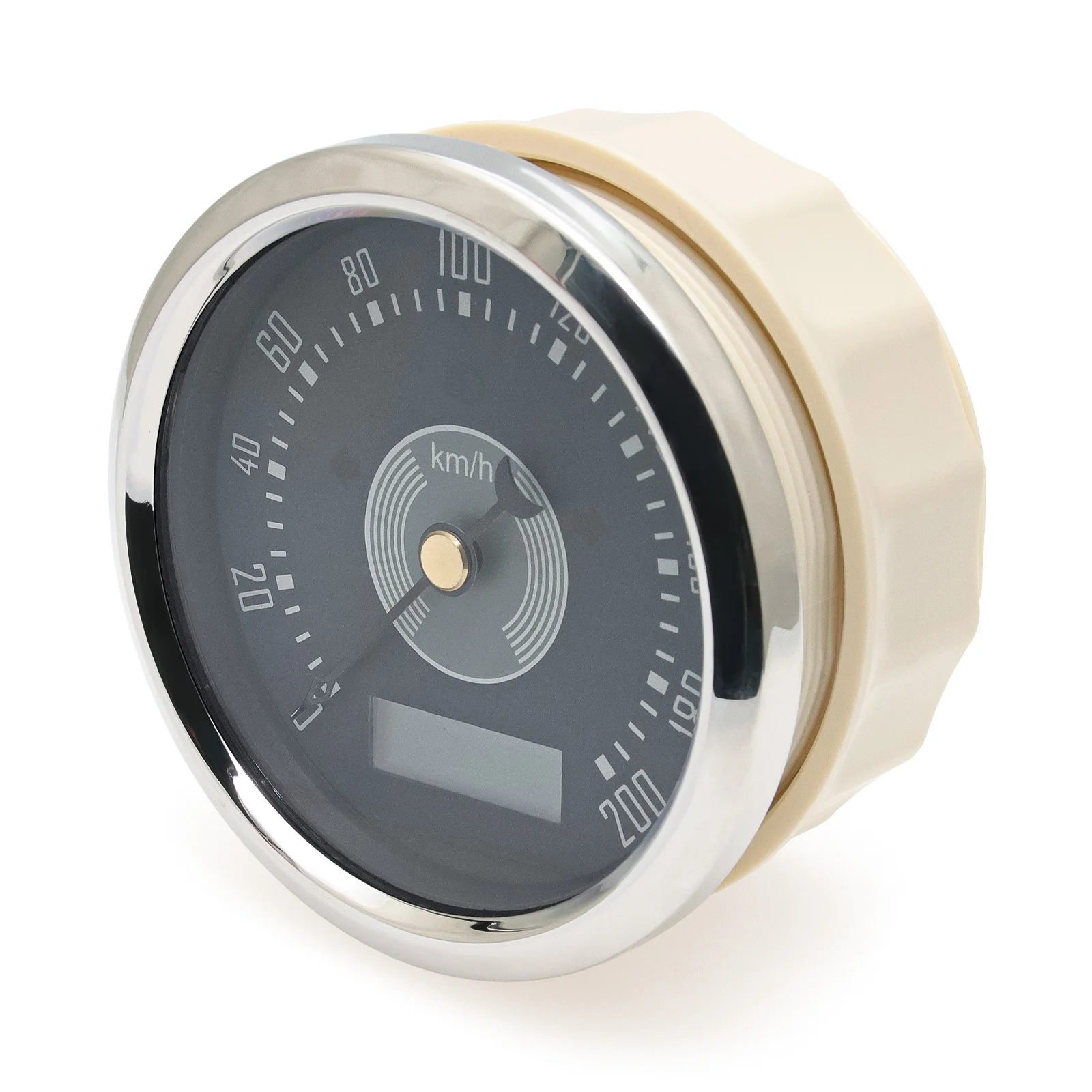 85MM GPS Speedometer With GPS Antenna 160km/h 200km/h 220km/h 160MPH 220MPH Retro Auto Gauge for 12V 24V Car Boat Marine Custom