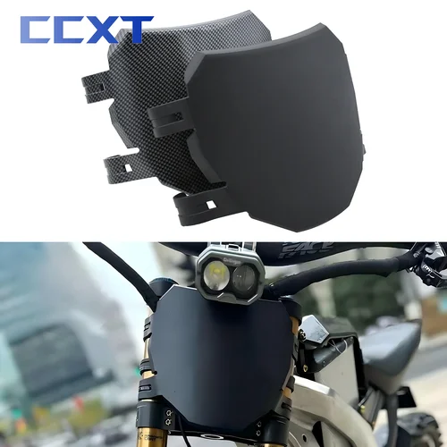 Placa de matrícula delantera para bicicleta eléctrica, placa de registro para Surron S/X Talaria Sting MX3 MX4 MX5 Suuper 73 Stark Varg 79bike