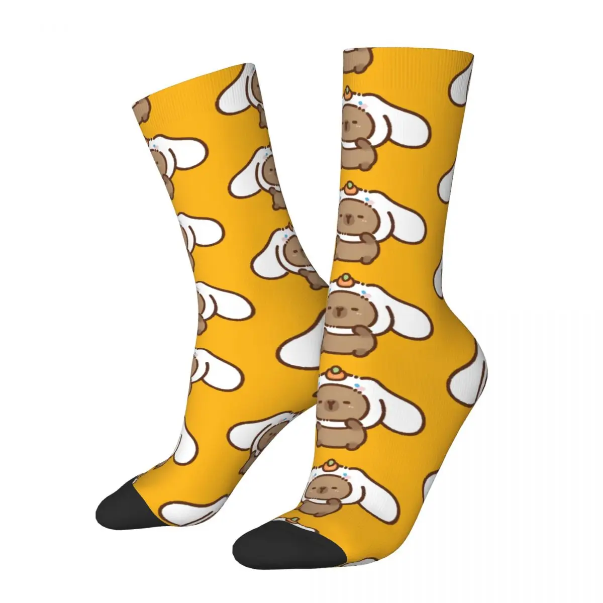 Paar Socken Capybara Big Eared Hundes trümpfe Winter lässig bequeme Socken gedruckt Outdoor anti bakterielle Socken