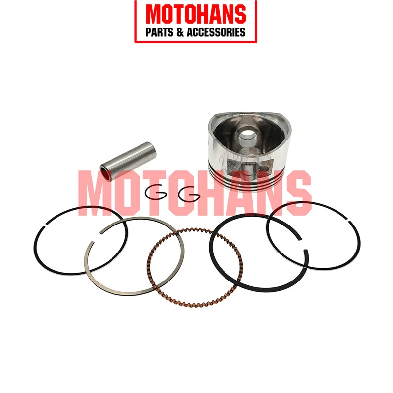 HM15120308 GY6 120CC 52MM BORE 13MM PIN PISTON KIT 4T 50CC 139QMA 139QMB SCOOTER ENGINE PARTS FOR CHINESE SCOOTERS ATV QUAD