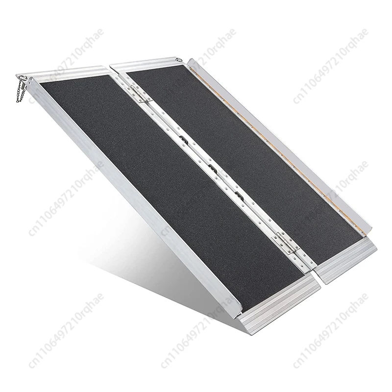 

Portable Foldable Wheelchair Ramp 300kg Capacity for Vehicle Steps Stairs Easy Access Durable Mobility Aid