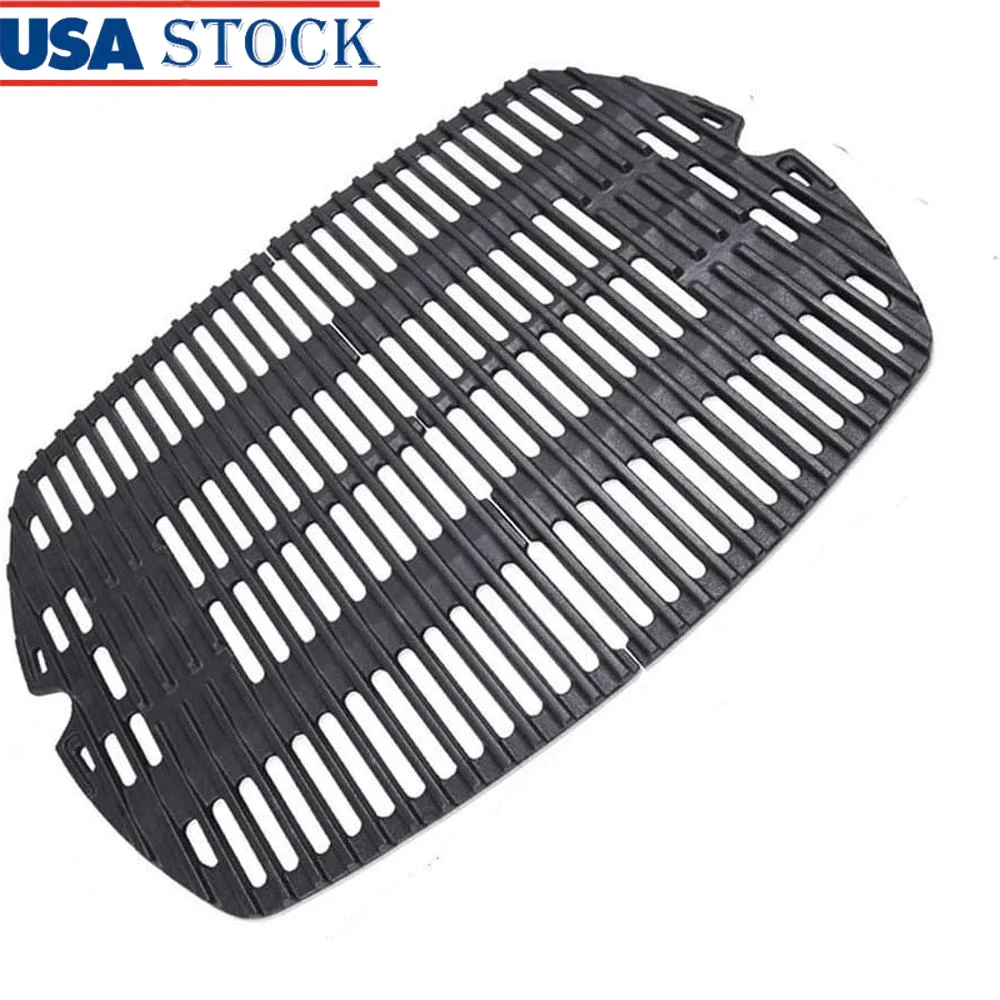 

Weber Q200 Q220 Q2000 Q2400 Чугунные кухонные решетки 7645, запасные части для гриля, 2 упаковки уплотнительных решеток