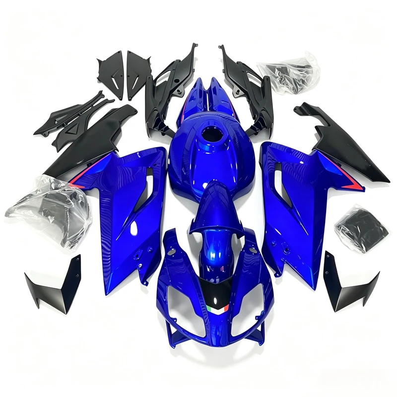Motorcycle Fairings Kit Fit For Aprilia RS125 2006 2007 2008 2009 2010 2011 Bodywork Set Custom Metallic blue