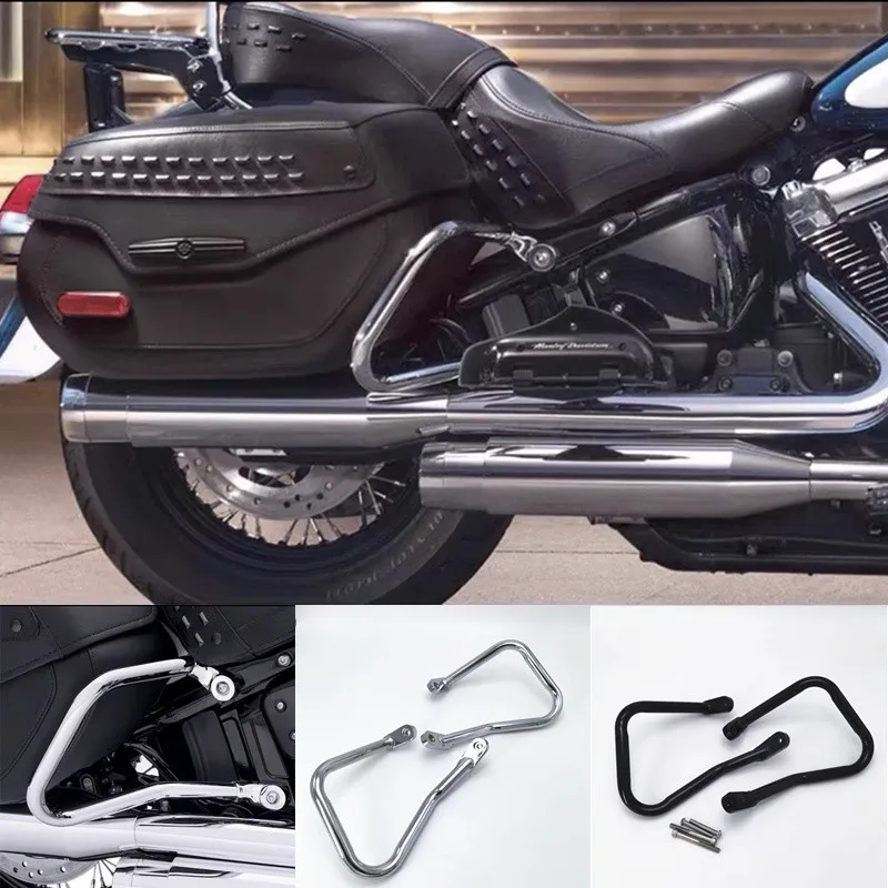 

Защитная сумка на заднее седло для Harley Softail Heritage Deluxe Fat Boy Silm Street Bob Low Rider 18-23