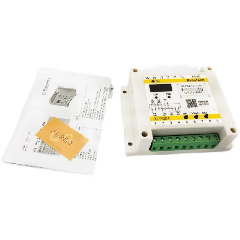 ReboTech Proportional valve amplifier controller RT-PQDA-1-40/A1 RT-PQDA-2-40/A1 RT-PQDA-1-40/F1 RT-PQDA-2-40/F1 RT-PVDA-OX-D2/1