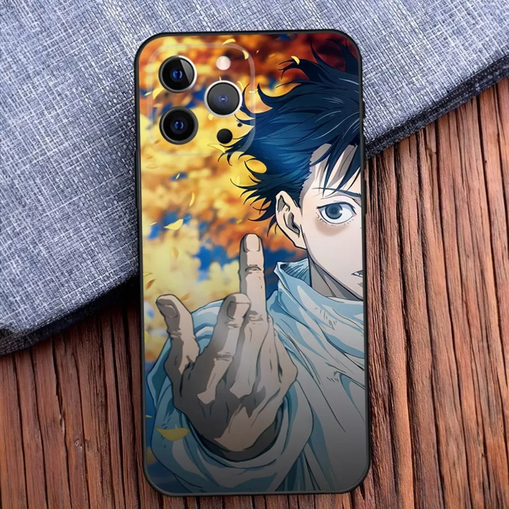 Yuuta Okkotsu Jujutsu Kaisen Phone Case For iPhone 16,15,14,13,12,11,Pro,X,XS,Max,XR,Plus,Mini Soft Black Cover