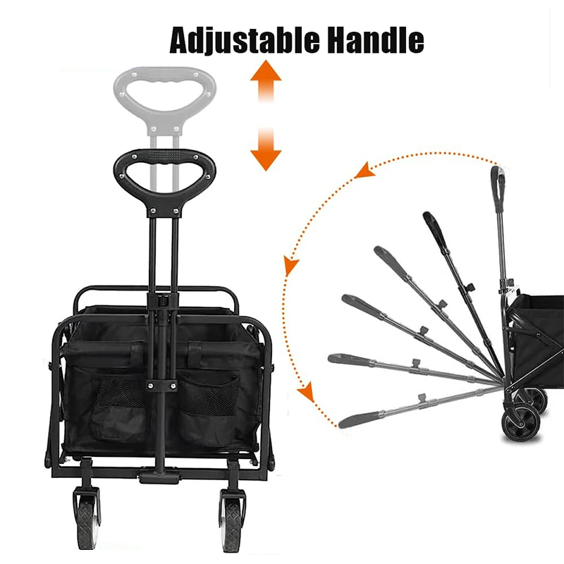 Hot Sell  High Quality Outdoor Camping Cart Camping Outdoor Equipment Camping Cart Folding Wagon