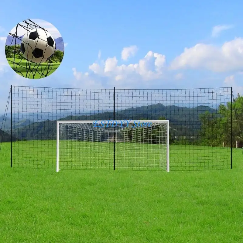 

G6DE Durability Soccers Barriers Net Heavy Type Polyethylenes Football Training Net