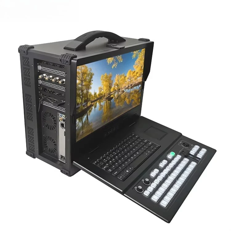 HD-Eingang Broadcasting Studio TV-Station mit Programmaufzeichnung Live-Streaming Radio- und TV-Übertragungsausrüstung