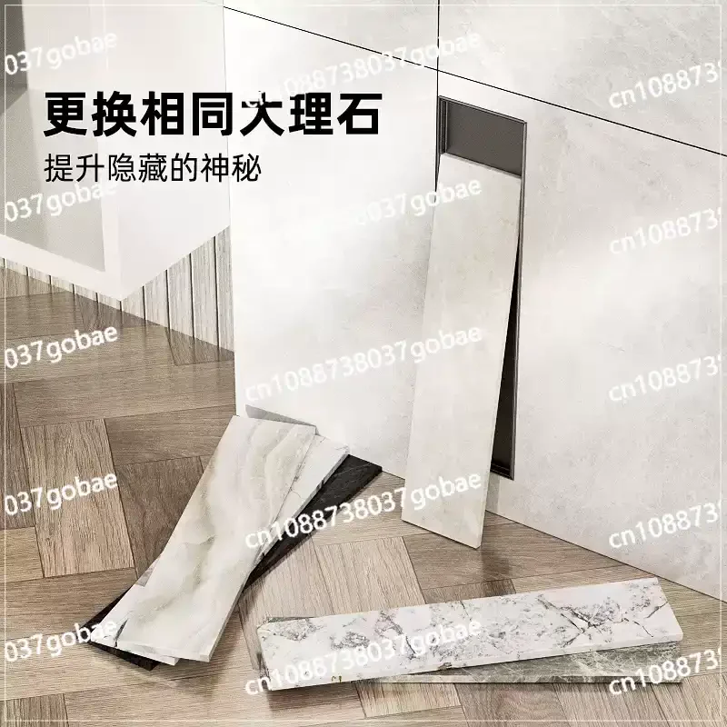 Concealed stainless steel niche toilet Plug-in toilet Brushed bathroom