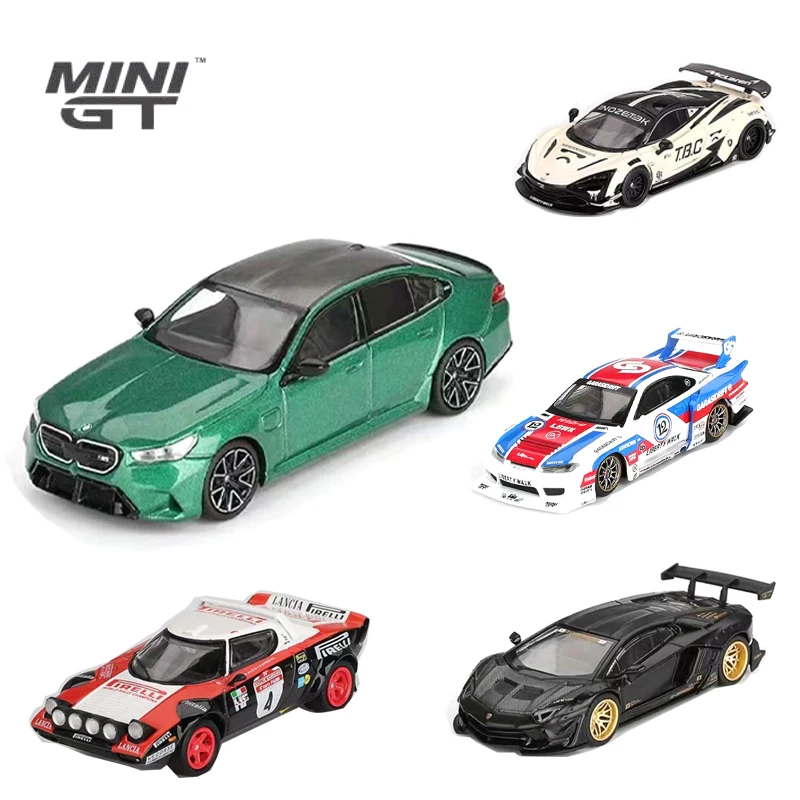 

Minigt 1:64 McLaren 720S BMW M5 S15 Lamborghini Модель автомобиля из сплава