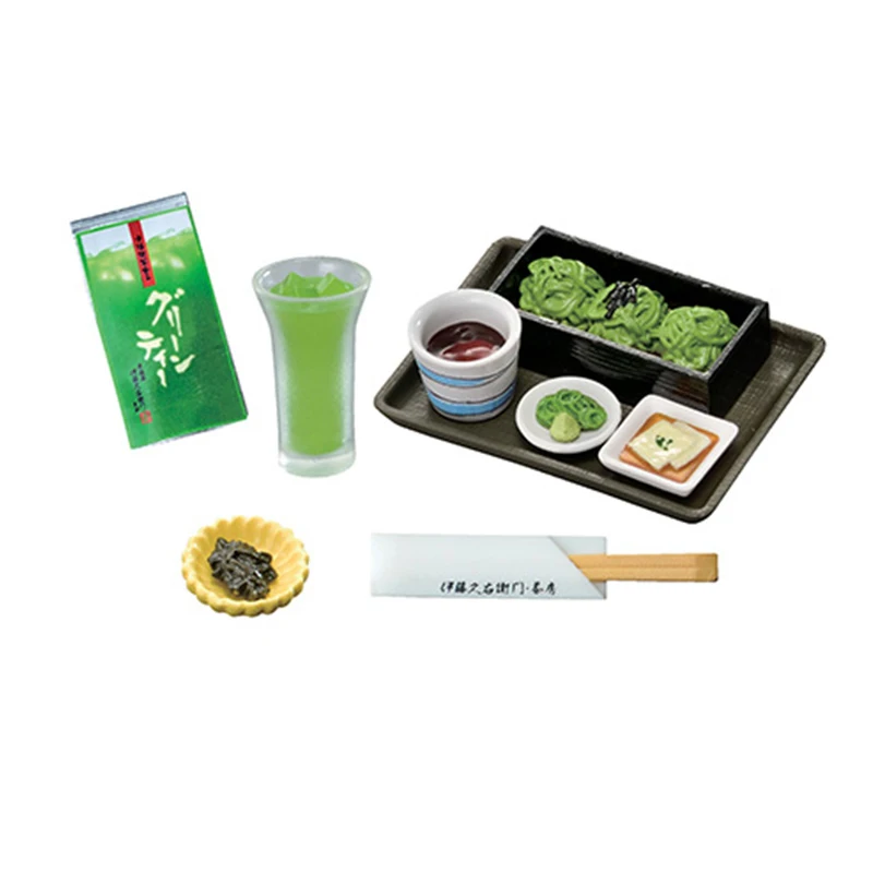 오리지널 애니메이션 게임 주변기기 미니어처 장면 장난감 교토 우지차 박스형 가챠 가샤폰 애니메이션 액션 모델 피규어 컬렉션