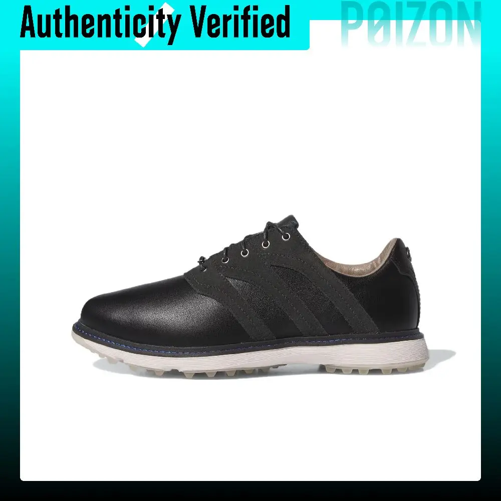 Adidas Originals Rolling Links Golf Shoes Unisex Low-top Black/Forest Green/Pink White IF1699