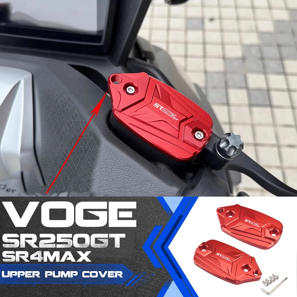 

Brake aluminum alloy upper pump Cover FOR VOGE SR250GT Upper Pump Cover SR4 max Modified Decorative Accessories SR4 max