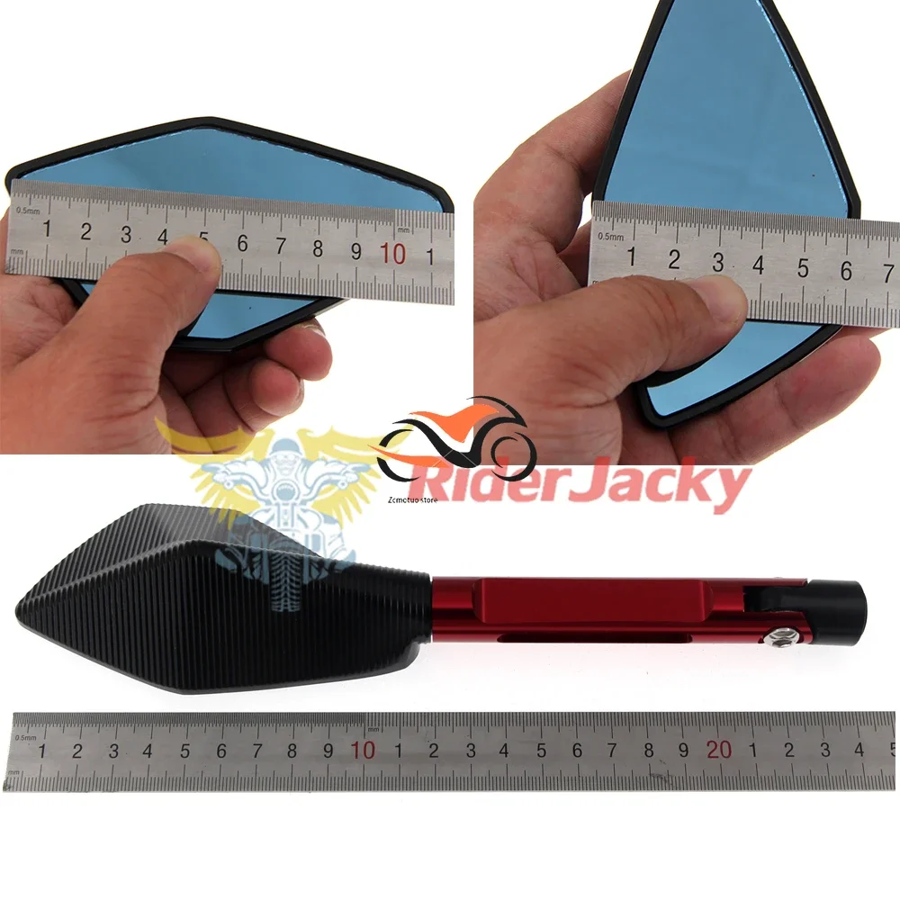 

Aluminum Motorcycle Handlebar Rear View Mirrors Anti-glare Mirror for HONDA CB500F CB500 CB500X